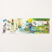 Tapijten van de Educatieve Spelen - De Schepping i Yogamat (Voorkant (horizontaal))