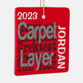 Tapijtlaag Buitengewoon Keramisch Ornament (Rechts)