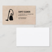 tapijtreiniging visitekaartje (Voorkant / Achterkant)