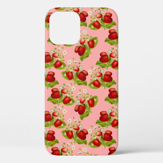  tapijtschelp roze aardbei Case-Mate iPhone case (Achterkant)