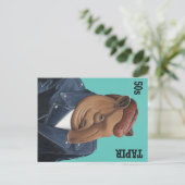 Tapir 50s briefkaart (Staand voorkant)