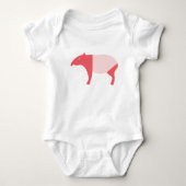Tapir Baby Creeper Romper (Voorkant)