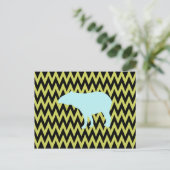 Tapir Briefkaart (Staand voorkant)