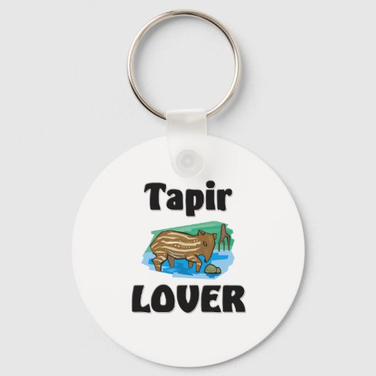 Tapir Lover Sleutelhanger (Voorkant)