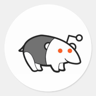 Tapir Ronde Sticker
