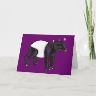 Tapir wil een huggenkaart kaart