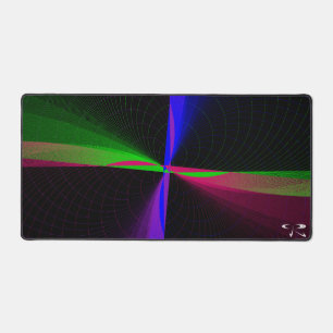 Tapis à carreaux géométriques à quatre voies