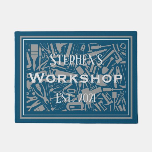 Tapis atelier personnalisé (Devant)