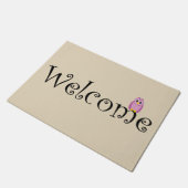 Tapis bienvenu de hibou (Incliné)