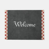 Tapis bienvenu de plancher de cru (Devant)