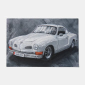 Tapis blanc Karmann Ghia (Devant)