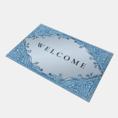 Tapis bleu ornemental (Incliné)