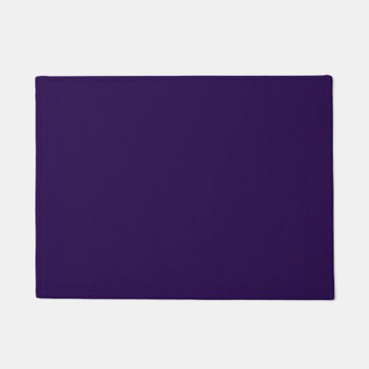 Tapis cadeau de porte en violet solide russe (Devant)