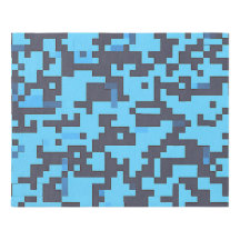 Tapis Camouflage Bleu