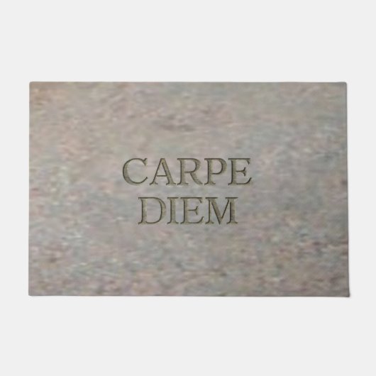 Tapis Carpe Diem Stone (Devant)