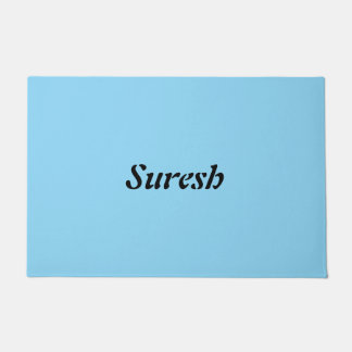 Tapis d'accueil de texte - Tapis d'intérieur éléga