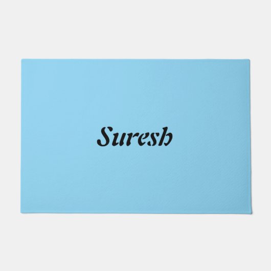 Tapis d'accueil de texte - Tapis d'intérieur éléga (Devant)