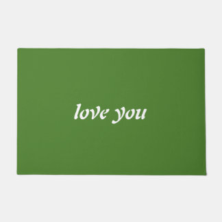 Tapis d'accueil de texte - Tapis d'intérieur éléga