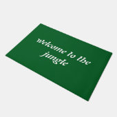 Tapis d'accueil de texte - Tapis d'intérieur éléga (Incliné)