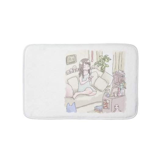 TAPIS DE BAIN マ (Devant)