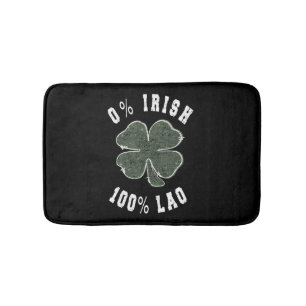 Tapis De Bain 0 Irlandais 100 Loa Shamrock