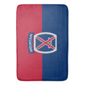 Tapis De Bain 10e division de montagne (devant Vertical)