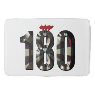 Tapis De Bain "180 en 3D : la dimension Ultimate Darts"