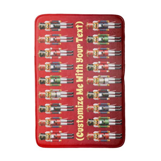 Tapis De Bain 18 Soldats Nutty Nutcracker (Devant (Vertical))