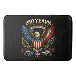 Tapis De Bain 250 Ans d'Amérique 1776 2026 250e Anniversaire