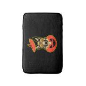 Tapis De Bain 28 Berger Allemand En Citrouille Effrayant Chemise (Devant (Vertical))