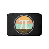 Tapis De Bain 3.14 Conception de la Journée nationale Pi - Idée  (Devant)