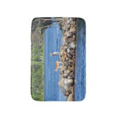 Tapis De Bain 3 Goats on Rocks bathmat (Devant (Vertical))