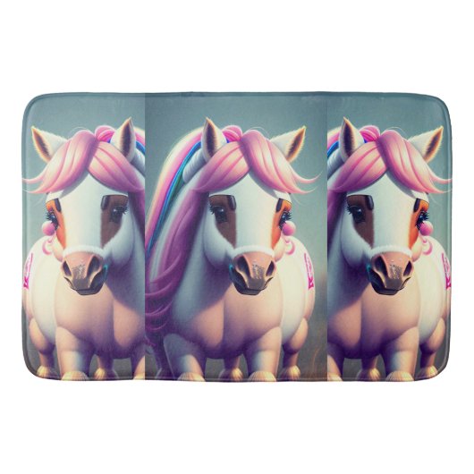 Tapis De Bain 3D Spirit Pony 2 (Devant)