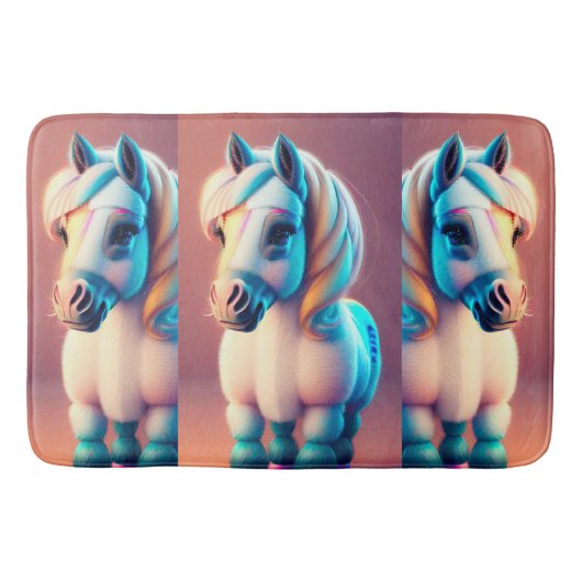 Tapis De Bain 3D Spirit Pony 3 (Devant)
