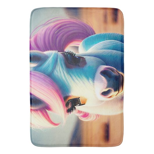 Tapis De Bain 3D Spirit Pony 4 (devant Vertical)