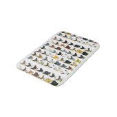 Tapis De Bain 49 poules de poulet (Angle)