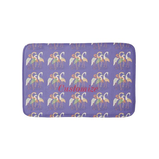 Tapis De Bain 4 grues japonaises Thunder_Cove (Devant)