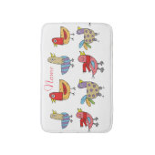 Tapis De Bain 4 Oiseaux amusants Thunder_Cove (Devant (Vertical))