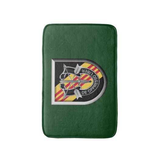 Tapis De Bain 5e Groupe des forces spéciales (aéroporté) (Devant (Vertical))