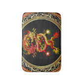 Tapis De Bain [600] Dragons rouges et jaunes (Devant (Vertical))