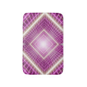 Tapis De Bain 80s Rétro : Arrière - plan 3D Sci-Fi. (Devant (Vertical))