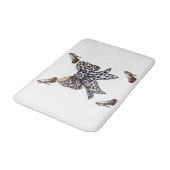 tapis de bain à chaussures léopard (Angle)