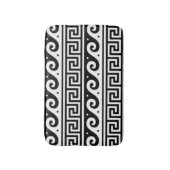 Tapis de bain à clé grecque (Devant (Vertical))