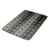Tapis De Bain À cœur noir (Angle)