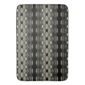 Tapis De Bain À cœur noir (devant Vertical)