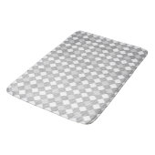 Tapis De Bain à damiers motif de patchs 01 w (Angle)