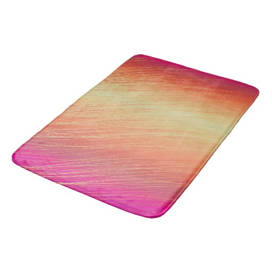 Tapis de bain à fils "or" (Angle)