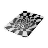 Tapis de bain à illusion d'optique 3D (Angle)
