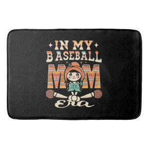Tapis De Bain À l'ère de ma mère de baseball