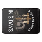 Tapis De Bain A Lot Can Happen In 3 Days Easter Religious (Devant)